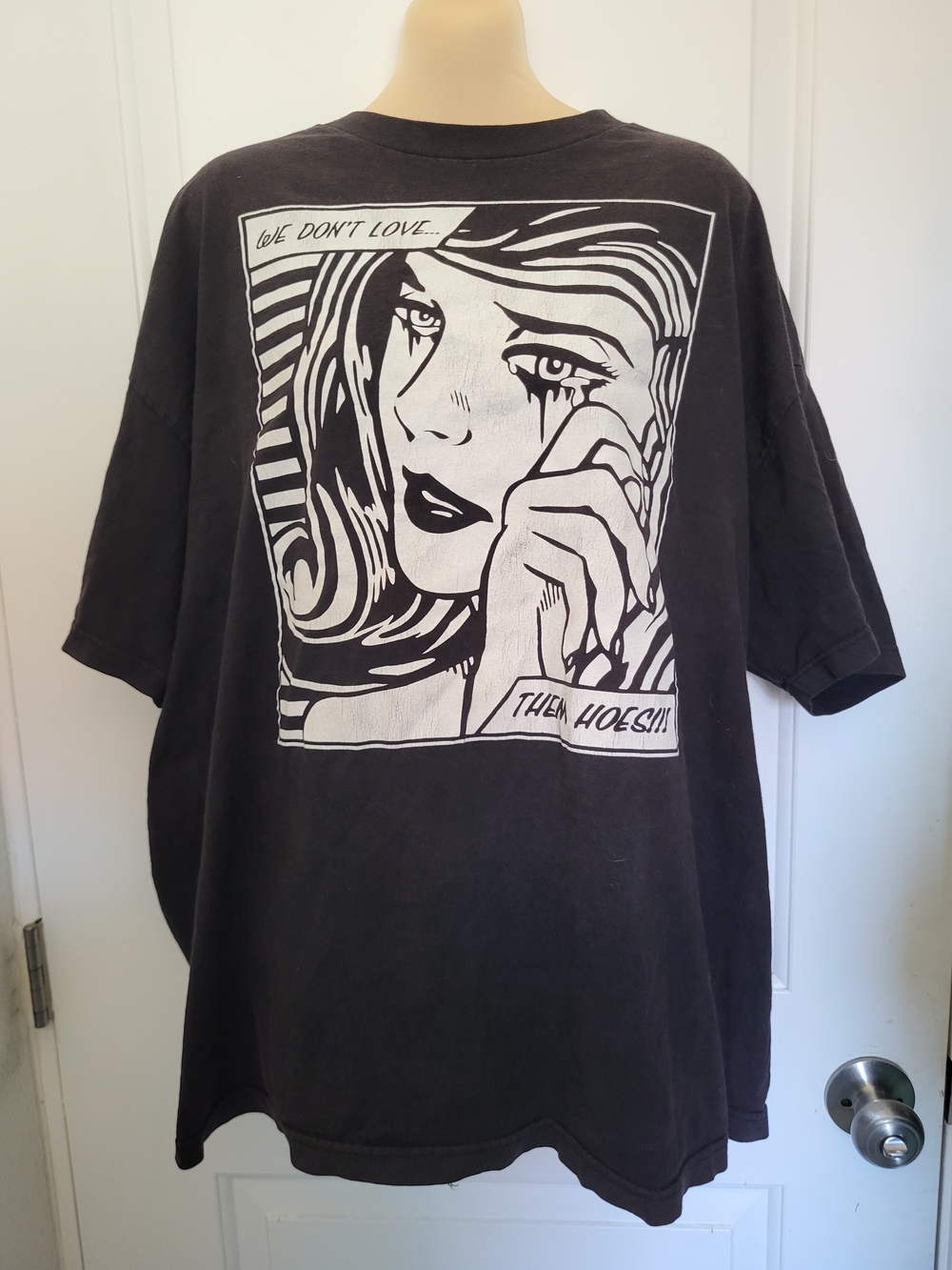 Famous Stars & Straps Black Graphic Pop Art Tee